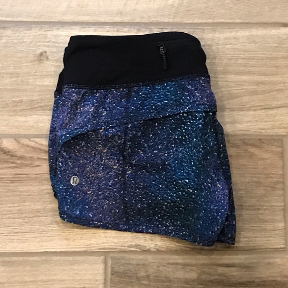 Lululemon Speed Shorts - Strive Multi (Mermaid) - Picture 8 of 8